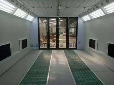 Car Bus and Truck Spray Booth Oven with Middle Door for Sale