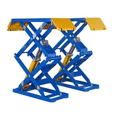 Hydraulic Portable Electric Double Scissor Car Lift Equipment with CE