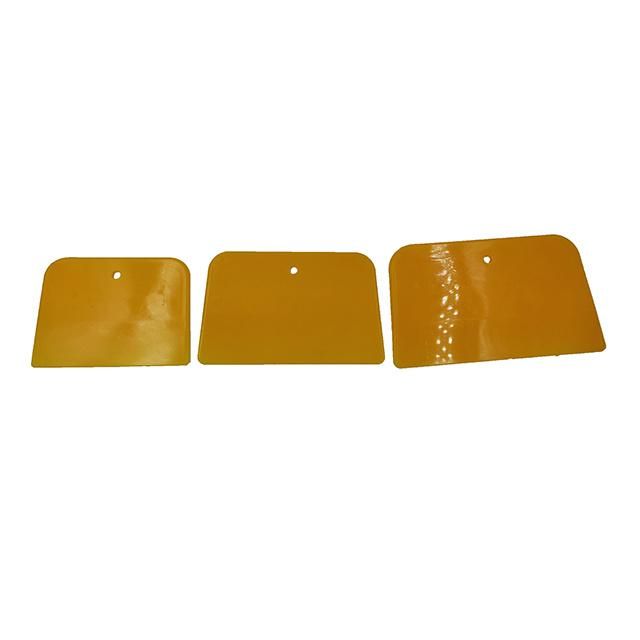 Yellow Plastic Adhesive Car Body Filler Spreader