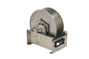 Spring Driven Stainless Steel Hose Reel for Food/Medicine/Chemical Application