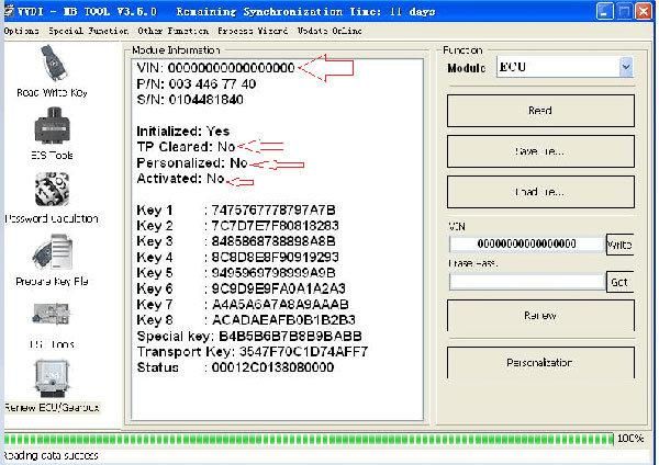 Mercedes Me9.7 ECU Ecm Engine Computer Programming Meanwhile Compatible with All Series of 272/273 Engine 4.6L 4633cc V8/5.5L5641cc V8