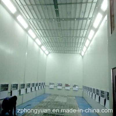 Auto Spraying Painting Booth with Intake and Exhaust Fan