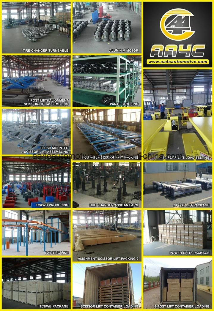 Scissor Lift for Spray Booth (AA-SLFSB)