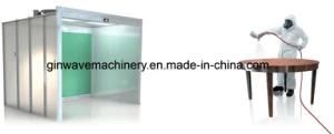 Professional Hot Open Front Dry Type Spray Booth for Sale