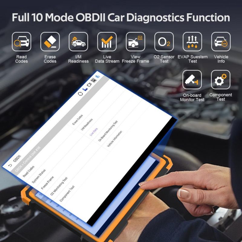 Nexpeak K1 Ultra OBD2 Professional Full System Diagnostic Tool Car Code Reader Scanner IMMO ABS Active Test Automotive Scanner