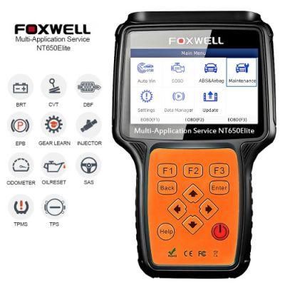 Foxwell Nt650 Elite All Makes Service Tool with 11 Special Function
