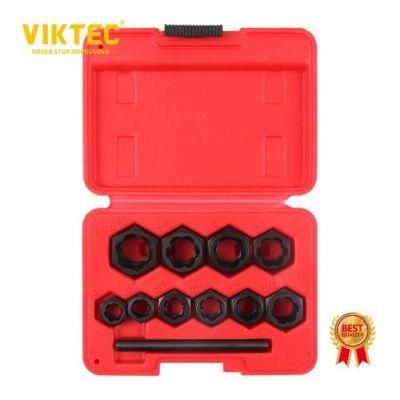 11PCS Damaged Bolt &amp; Nut Extractor Set (Low Profile) (VT01938)