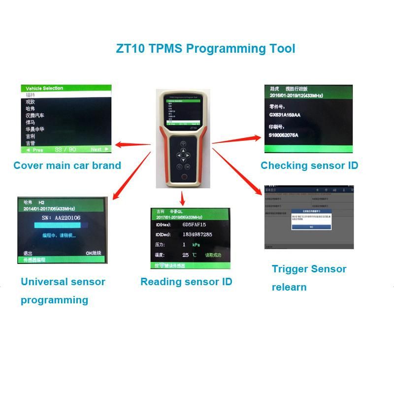 TPMS Sensor 2 in 1 Tire Repair Tools TPMS Sensor Programing Tool