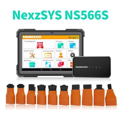 2022 New Humzor Ns566s Diagnostic for 24V Diesel Heavy Truck Light Truck OBD2 Tools