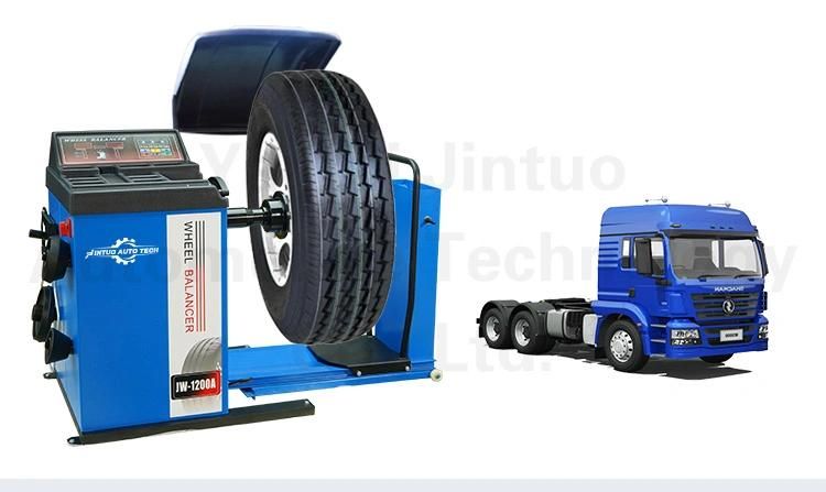 Heavy Duty Stable Truck Wheel Balancing Machine for Sale