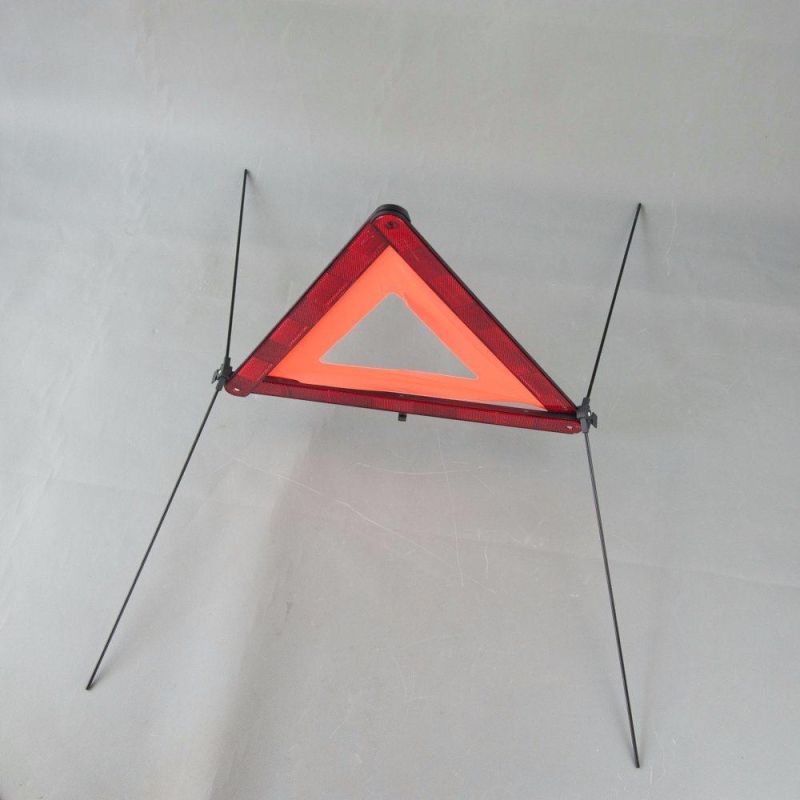 Reflective Traffic Safety Warning Triangle Sign