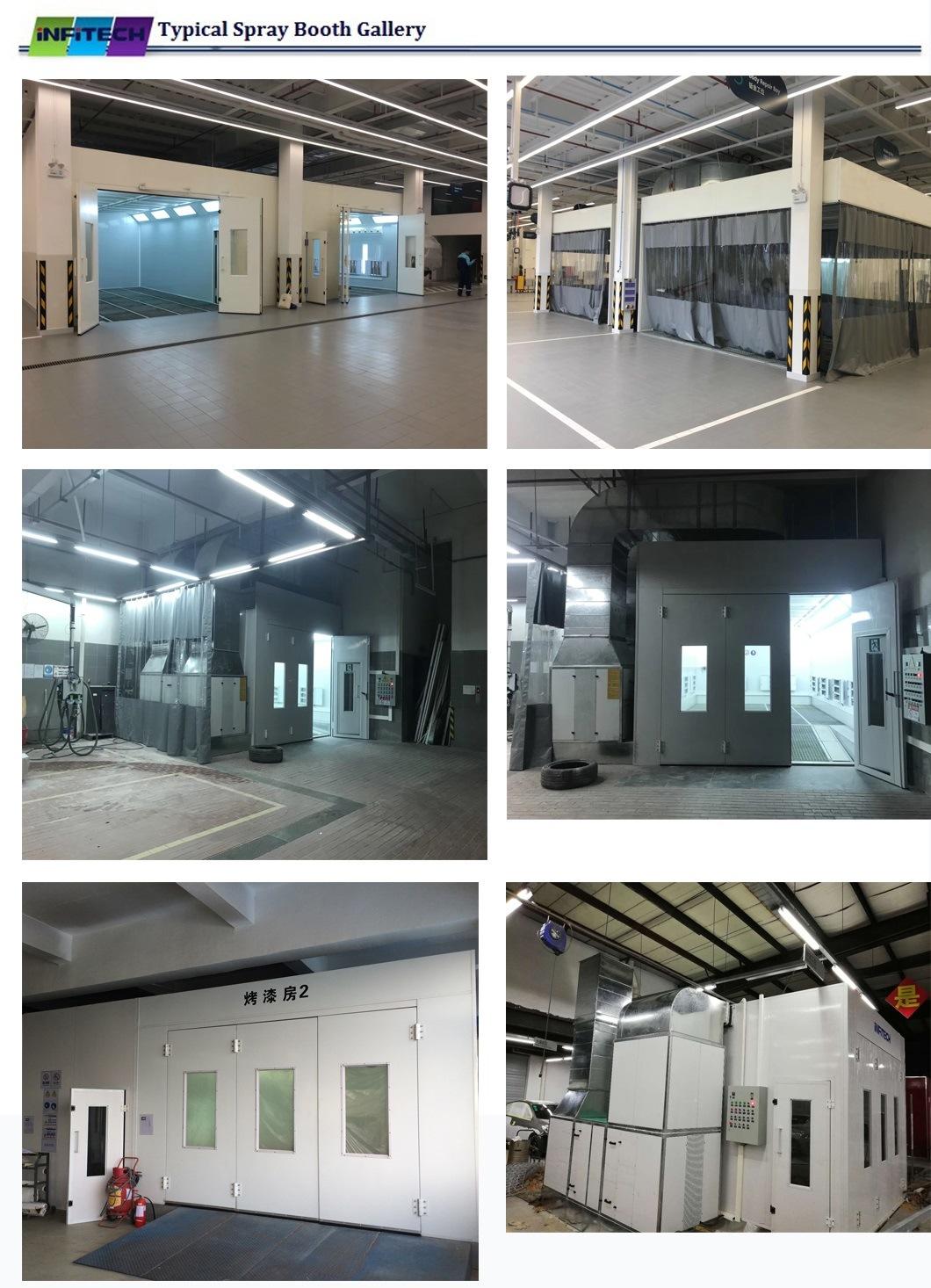 China Supplier Spray and Bake Booth Downdraught Airflow