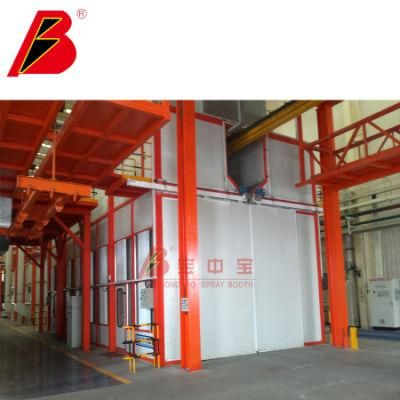 Heavy Machinery Paint Booth for Xugong Group Equipments Spray Booth Top Open