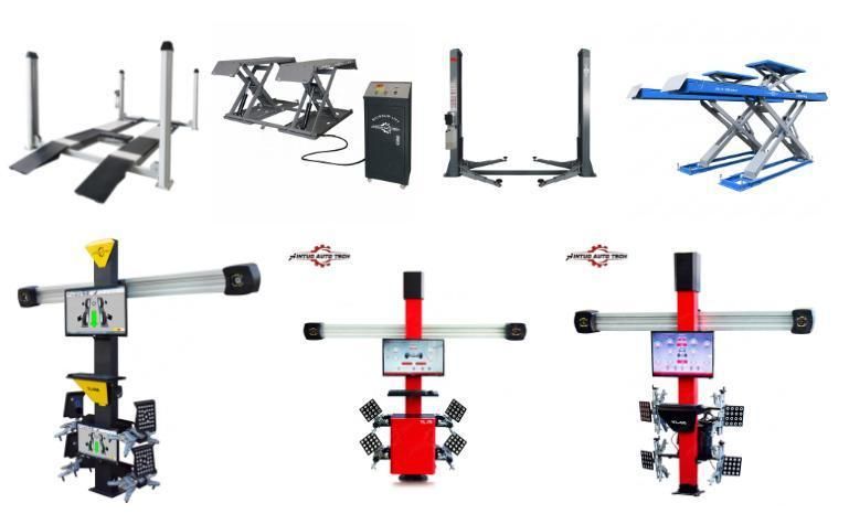 Specialized Designed Multi Colors Selection Car Lift with Jack