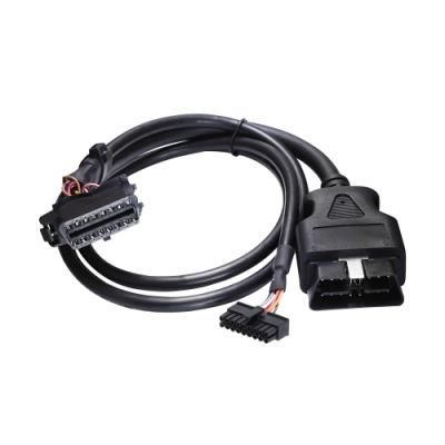 Obdii 16pin Male to Female with 5557 18pin Connector