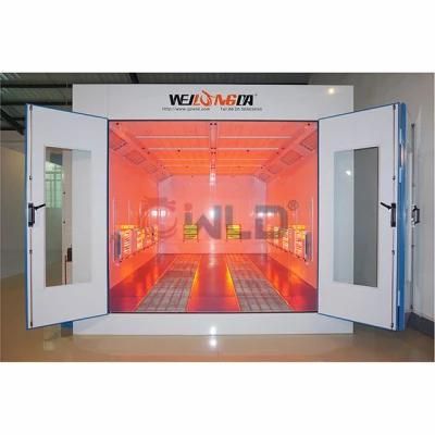 Wld6200b Infrared Lamp Heating Garage Painting Booth for Sale