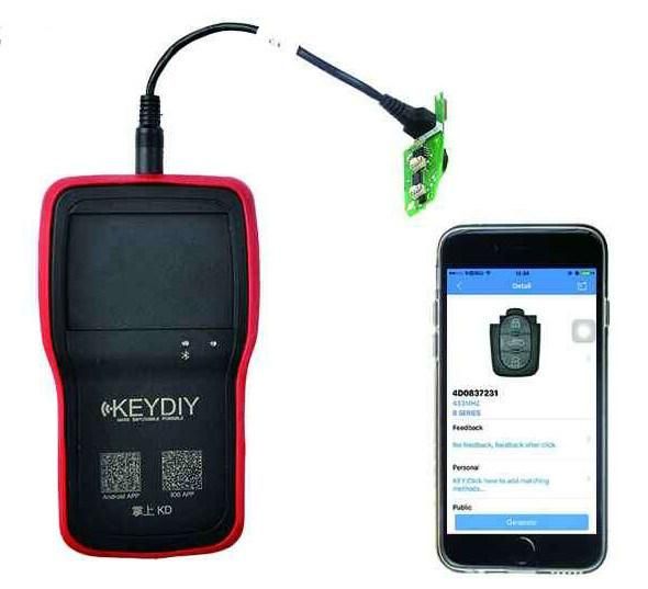 Original Keydiy Kd900+ Mobile Remote Key Generator Best Tool for Remote Control