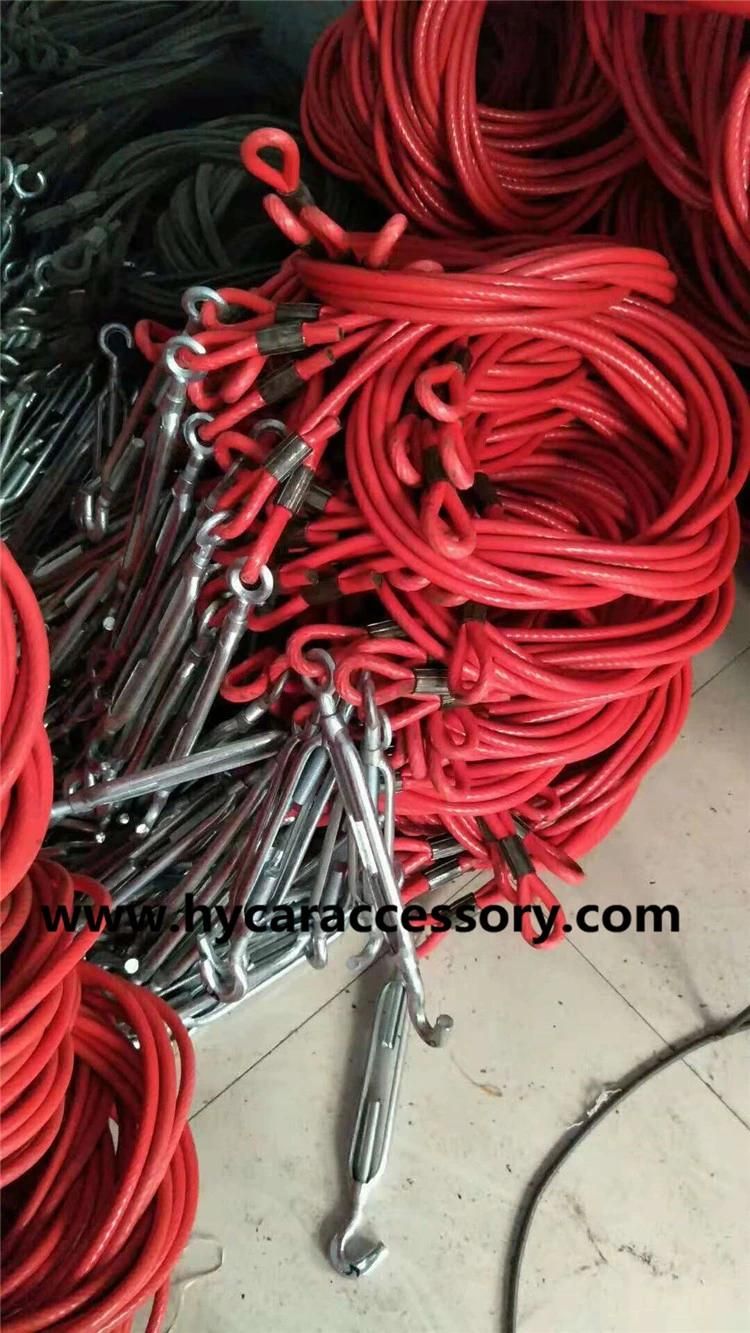 Cable Pull Line High Quality PVC Rubberized Stainless Steel Wire Rope Oily Wire Rope