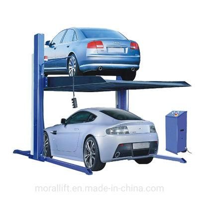2 level car platform lift