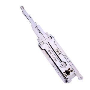 Locksmith Tool Original Lishi Ym15 2 in 1 Lockpick and Decoder