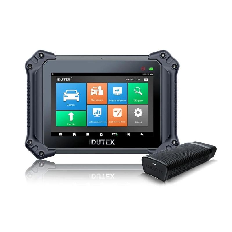 Idutex Ds810 Auto Diagnostic Tools Full System Universal Fault Code Reader Auto Scanner Auto Diagnostic Tools for All 12V Vehicles Cars Trucks