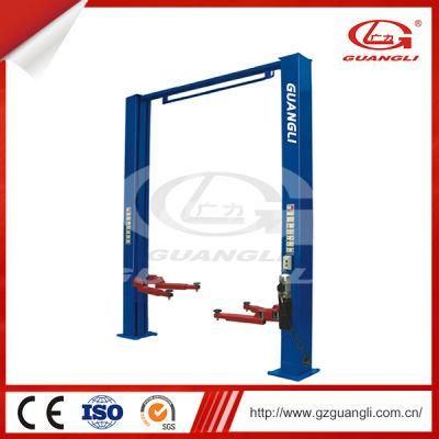 Factory Supply Two Post Design and Double Hydraulic Cylinders 4500kg Car Lift