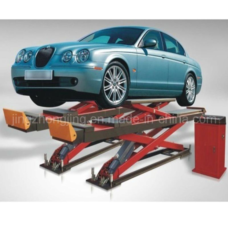 Portable Hydraulic Scissor Car Lift for Wheel Alignment Car Washing and Parking Bus Lift