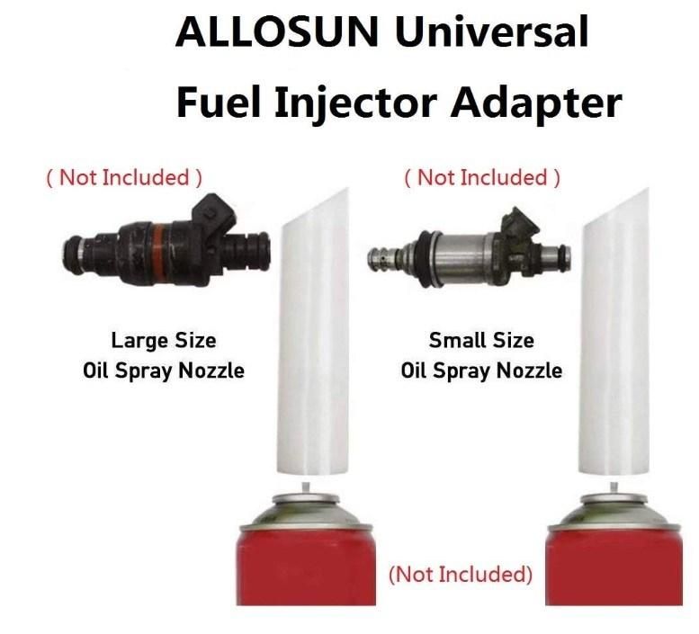 Allosun Fuel Injector Tester & Adapter DIY Cleaning Tool Kit Set