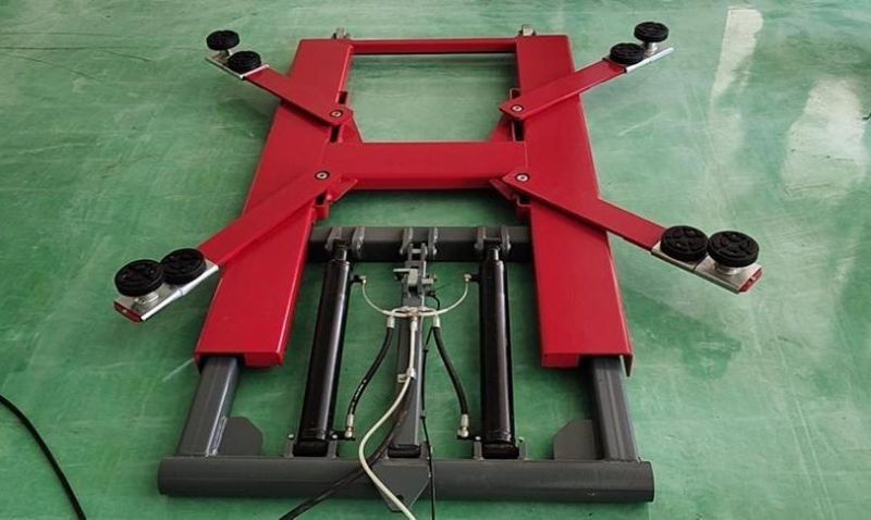 2700kg Portable Mechanical Movable Scissor Car Lift with Low Price