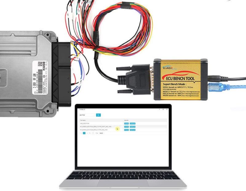 Ecuhelp ECU Bench Tool Full Version Support Bosch Medc17/Mdg1/EDC16 and VAG/Volvo Med9