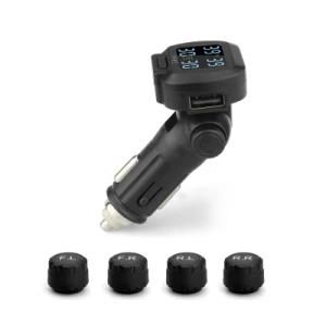 Exclusive Adjustable Displayer TPMS with USB Port for Phone Charging