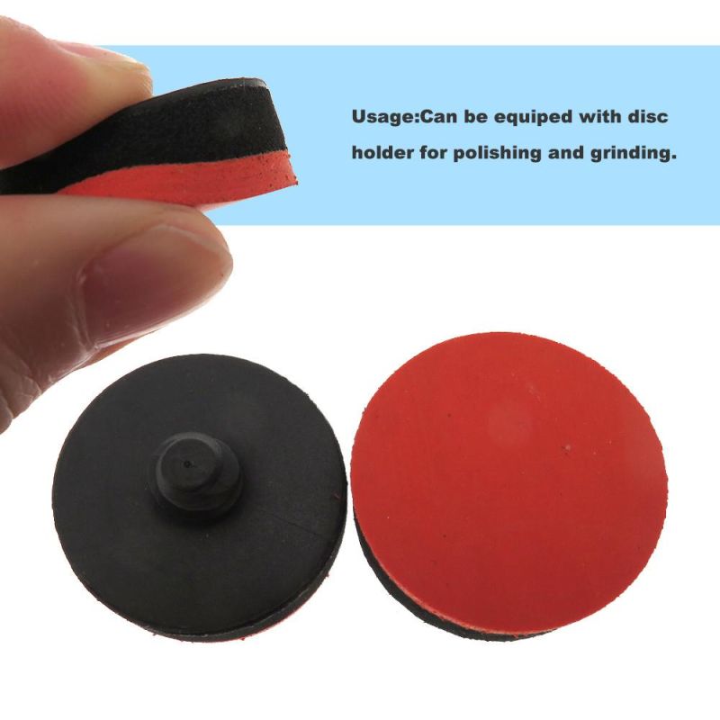 1.2 Inch 30mm Quick Change Vinyl Holder Foam Sanding Backing Pad for Polishing Grinding