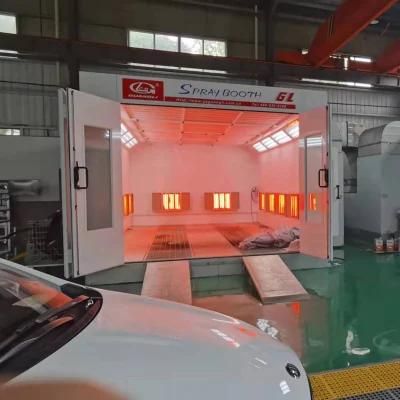 Electric Heating, Infrared Spray Booth