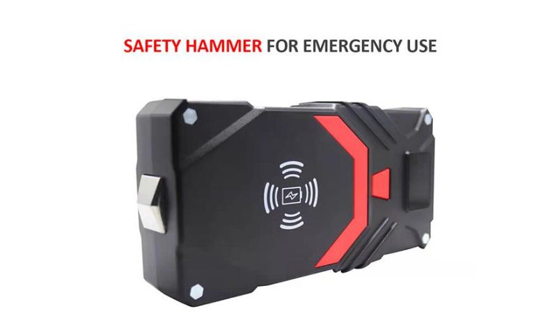 1600A Peak Current Vehicle Lithium Battery Jumper Box Start Pack Portable Car Jump Starter