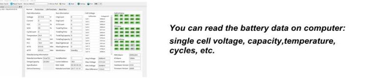 BMS 4s150A for LiFePO4 Battery Pack / Li Ione Battery Pack /UPS/Energy Storage Battery/ E-Richshaw