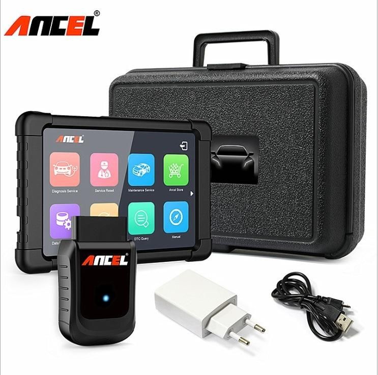 WiFi Bluetooth OBD2 Automotive Scanner Ancel X5+Win10 Tablet Diagnostic Tool ABS Epb Airbag DPF Reset Full System OBD2 Scanner