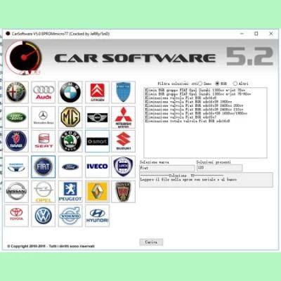 Car Software V5.2 Eprommicro77 Carsoftware 5.2 IMMO off No Registration