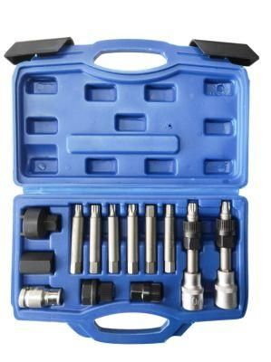 Vt01573 Ce Viktec 13PC Alternator Freewheel Pulley Removal Set