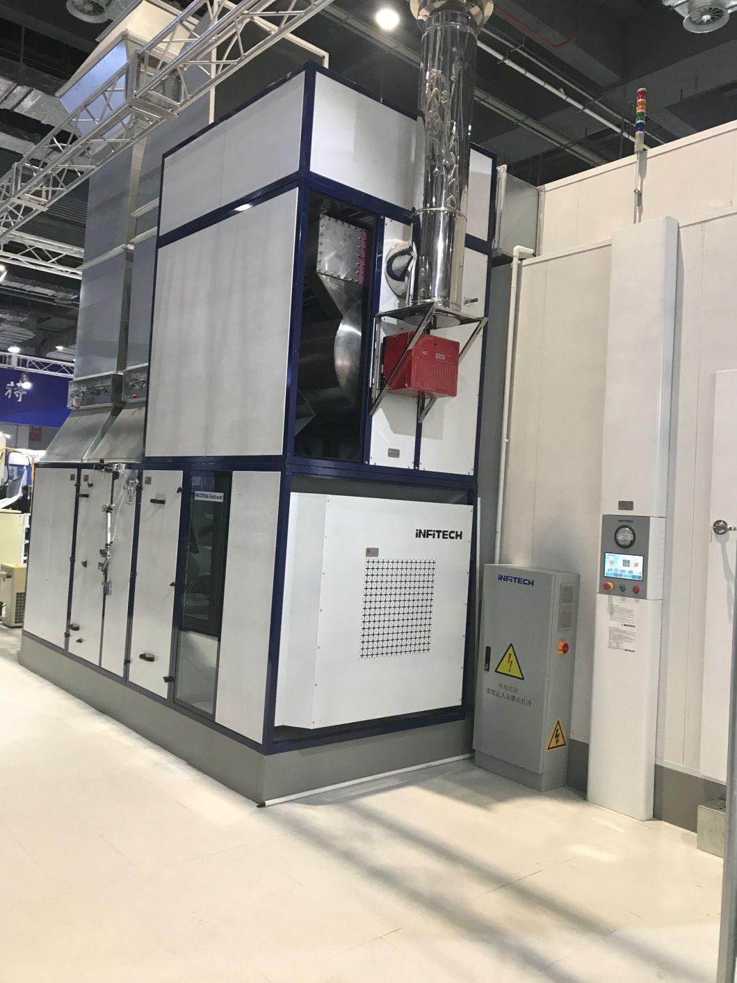 Full Downdraft Paint Booth for Heavy Duty Products From Infitech