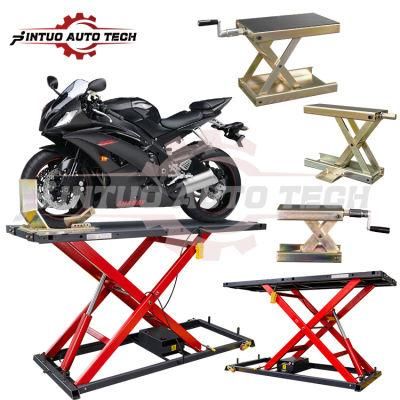 High Efficiency Reusable ISO CE Certified Automatic Hydraulic Motorcycle Lift