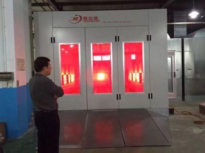 Sand Blasting Booth Painting Room with External Lighting