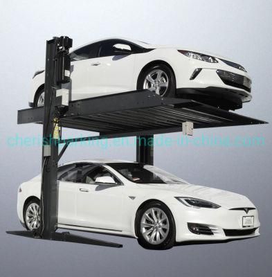Two Post Simple Hydraulic Car Parking Lift
