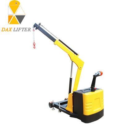 China Supplier Cheap Price 650kg Capacity Hydraulic Engine Traveling Crane