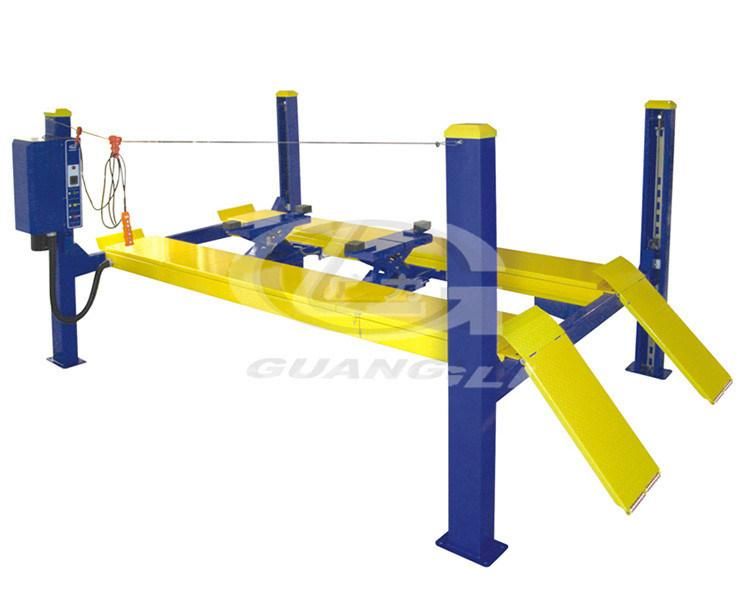 China Professional Maufacturer High Quality Ce Approved Four Post Car Lift for Sale