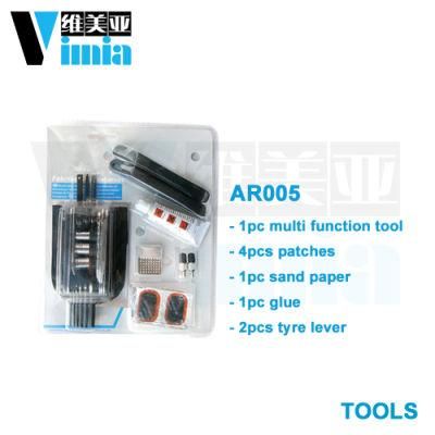 Bicycle Repair Set Cold Patch for Tire Repair with Multifunction Tool