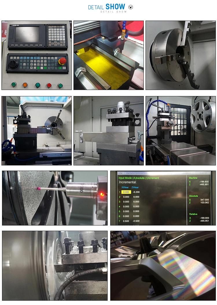 Alloy Wheel Repair & Refurbishment Diamond Cutting CNC Lathe Machine Awr32h