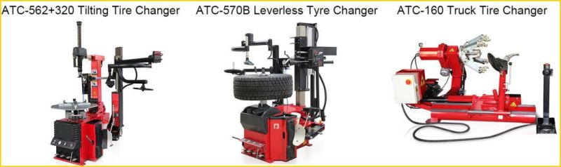 Wheel Alignment with Four Post Car Lift, Tire Changer Balancing Machine Combo