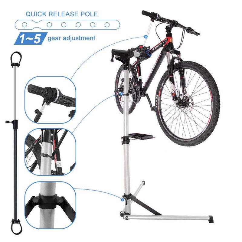 Bicycle Repair Accessories Work- Stand Racks Usage for Home Bike