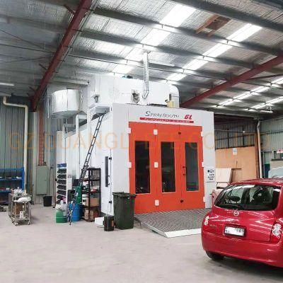 8.5m Generator on Top Design Spray Bus Paint Booth for Australia Customer