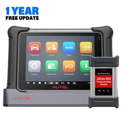 2022 Autel Maxisys Elite 2 II Ms909 Maxicom Mk908 Auto OBD2 PRO Update Software ECU Programming Mechanical Diagnostic Tools for All Cars